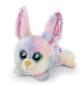 Preview: Nici Glubschis 15cm Hase Rainbow Candy liegend
