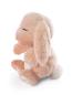 Preview: Nici Sleeping Pets Hase karamell ca.12cm pfirsich Körbchen