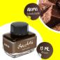 Preview: Online Tintenglas 15ml Tinte der Sinne chocolate
