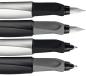 Preview: Pelikan Füllhalter Twist P457M silber Feder: M