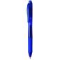 Preview: Pentel Tintenroller Liquid Gel Energel X 0.5mm Metallspitze blau