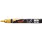 Preview: UniBall Uni Chalk PWE5M Kreidemarker gold