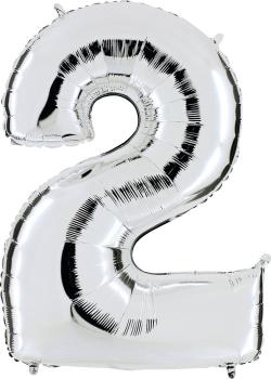 Grabo The Numbers 40" Folienzahl Ziffer 2 (Farbauswahl)