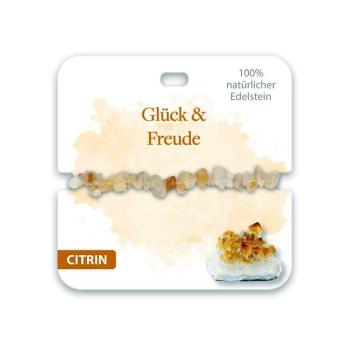 BB Edelstein Armband Glück & Freude Citrin