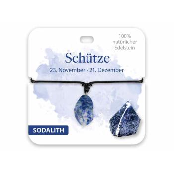 BB Edelstein Halskette Schütze Sodalith