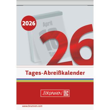 Brunnen Tagesabreißkalender Nr.5 8,1x10,6cm 2026
