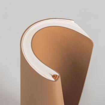 Preview: Brunnen Buchkalender A5 Kompagnon braun 2S/1W 2026