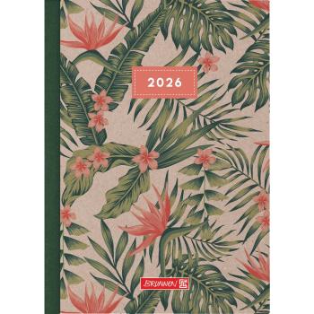 Brunnen Buchkalender Tropical A5 1S/1T 2026