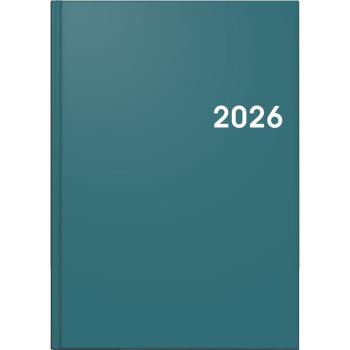 Brunnen Buchkalender petrol A5 1S/1T 2026