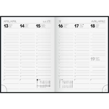 Brunnen Buchkalender Beach A5 2S/1W 2026