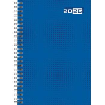 rido/idé Buchkalender Futura 2 Wire-O blau A5 2S/1W 2026