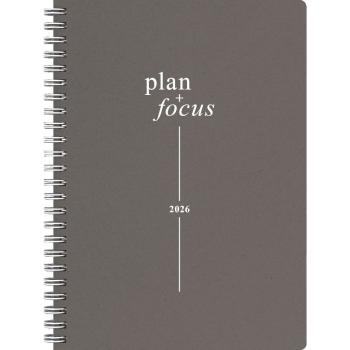 rido/idé Buchkalender Young Line Wire-O Focus A5 2S/1W 2026