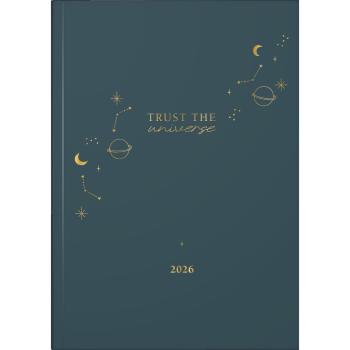 rido/idé Buchkalender Young Line Universe A5 2S/1W 2026