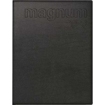 rido/idé Buchkalender Magnum Prestige schwarz 18x24cm 1W/2S 2026