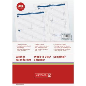 Brunnen Timer Business Einlage A5 2S/1W 2026