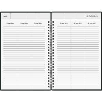 Preview: Brunnen Familienplaner Grafik2 A5 2S/1W Animal 2026