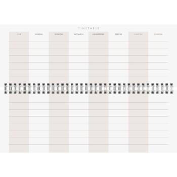 rido/idé Querterminkalender Young Line Shadows 30x10cm 2S/1W 2026