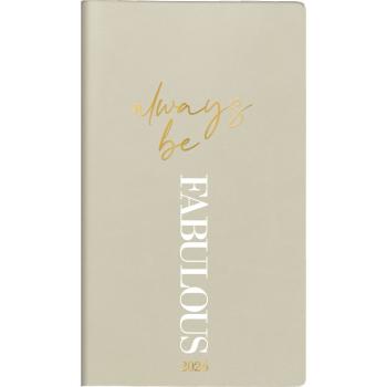 rido/idé Taschenplaner int. Trend3 Fabulous hellgrau A6 2S/1W 2026