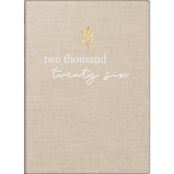 rido/idé Taschenkalender Technik III Textil-Einband icecoffee 10x14cm 1S/1T 2026