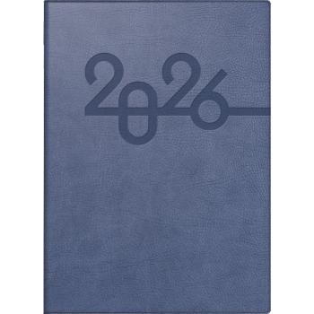 rido/idé Taschenkalender Technik III Prestige blau 10x14cm 1S/1T 2026