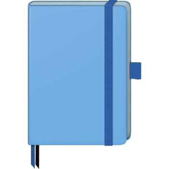 Preview: Brunnen Notizbuch Kompagnon A6 kariert CC azur