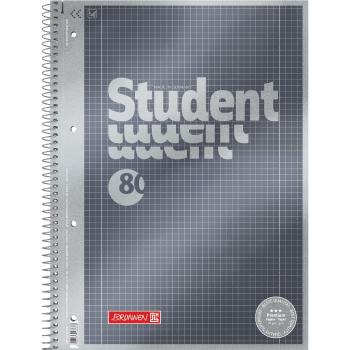Brunnen Collegeblock A4 Student Premium 80 Blatt kariert Lineatur 28