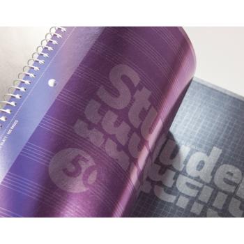 Preview: Brunnen Collegeblock A4 Student Premium 50 Blatt Noten Lineatur 14