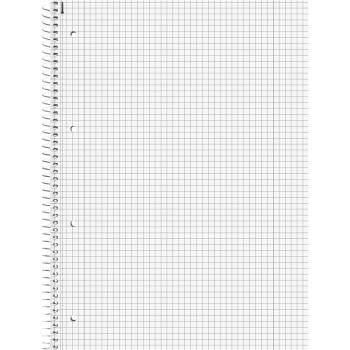 Preview: Brunnen Collegeblock A4 Student Premium Recycling 80 Blatt kariert Lineatur 28