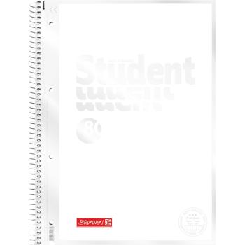 Brunnen Collegeblock A4 Student Premium 80 Blatt kariert Lineatur 28 white