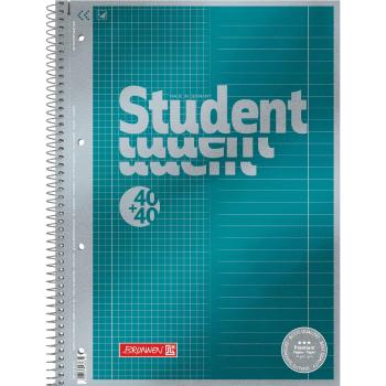 Brunnen Collegeblock A4 Student Premium 80 Blatt duo Lineatur 27 + 28