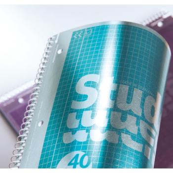 Brunnen Collegeblock A4 Student Premium 80 Blatt duo Lineatur 27 + 28