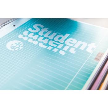 Brunnen Collegeblock A4 Student Premium 80 Blatt duo Lineatur 27 + 28