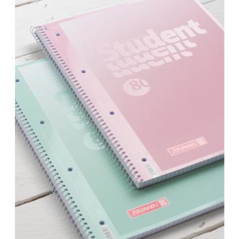 Brunnen Collegeblock A4 Student Premium 80 Blatt Lineatur 28 Pastell I