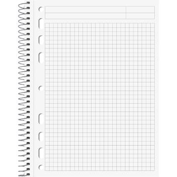 Preview: Brunnen Collegeblock A5 Metallic Premium 100 Blatt kariert Hardcover