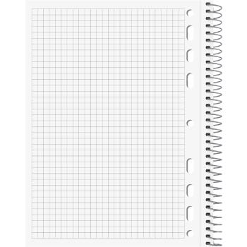 Preview: Brunnen Collegeblock A5 Metallic Premium 100 Blatt kariert Hardcover