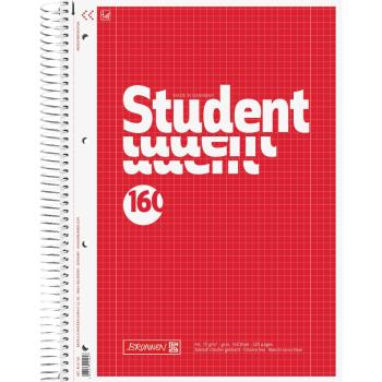 Brunnen Collegeblock A4 Student 160 Blatt kariert Lineatur 28