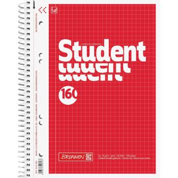 Brunnen Collegeblock A5 Student 160 Blatt kariert Lineatur 5