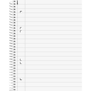 Preview: Brunnen Collegeblock A5 Student 80 Blatt liniert Lineatur 4