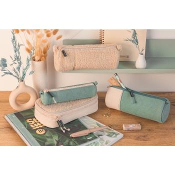 Brunnen Schlampermäppchen s'maepp M Plüsch beige
