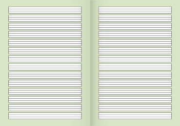 Preview: Brunnen Schulheft 16 Blatt Standard A4 Lineatur 1