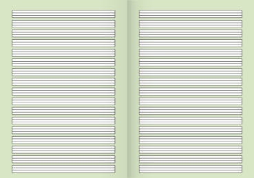 Preview: Brunnen Schulheft 16 Blatt Standard A4 Lineatur 2