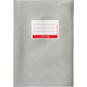 Brunnen Hefthülle A4 Folie mit Schild grau