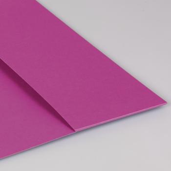 Preview: Brunnen Premium Hefthülle A5 Karton mit Schild pink