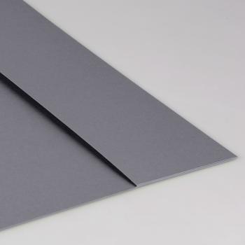 Preview: Brunnen Premium Hefthülle A5 Karton mit Schild grau