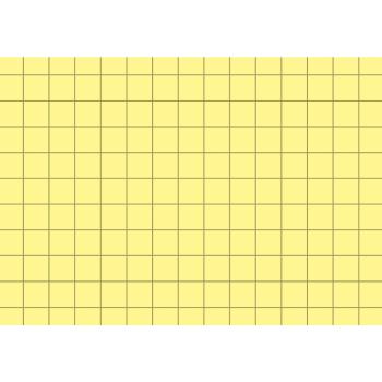 Preview: Brunnen Karteikarten A8 kariert 100 Stück gelb