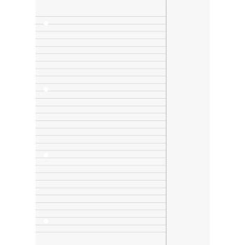 Preview: Brunnen Schulblock A4 Premium 50 Blatt liniert mit Rand Lineatur 25