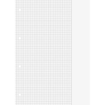 Brunnen Schulblock A4 Premium 50 Blatt kariert mit Rand Lineatur 26