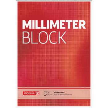 Brunnen Millimeterblock A4 Standard 20 Blatt Millimeterpapier