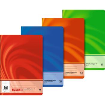 Brunnen Premium Vokabelheft 48 Blatt Vivendi A5 Lineatur 53 Register