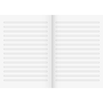 Preview: Brunnen Standard Schulheft 16 Blatt A5 Lineatur 3